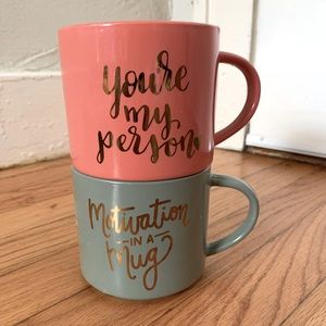 Coffee mugs